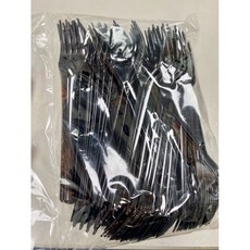 塑膠叉 叉子 水果叉 一包100入 一次性餐具 西餐叉 台灣製造, 1個