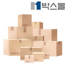 박스몰 택배박스 포장박스, 350x250x150/B골/B-118, 70개