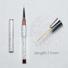 네일 아트 브러쉬 네일 파인 라이너 페인팅 프렌치 스트라이핑 아트 브러쉬 UV 젤 매니큐어 드로잉 도구, [07] Pattern 23