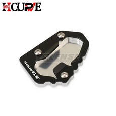 오토바이 킥 스탠드 사이드 확장 확대기 플레이트 패드 적합, 1개, 7. Silver-R1300GS