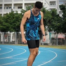 마라톤싱글렛 마라톤복 육상복조끼 육상복, 오션블루 조끼, 고객센터 문의