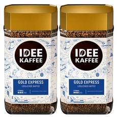 이데커피 Idee GOLD EXPRESS 인스턴트 100gx2개, 100g, 2개입, 1세트