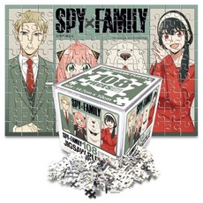 [예스24배송]스파이 패밀리 직소퍼즐 108피스 포저가족, 1개