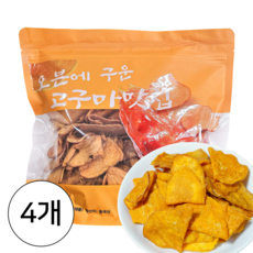 오븐에 구운 고구마맛칩, 4개, 300g