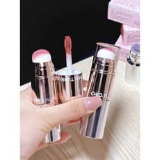 稚優泉多用霜 雙頭設計 口紅 腮紅 眼影 一支多用 顯色保濕 唇頰兩用, 1個, C02 主流咖