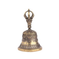 크리스마스 골동품 청동 벨 공예 다이 캐스팅 불교 작은 펜던트 구리 장식품, 54mm, 1. 54mm / A. brass, 1개