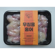 <정담은홍어> 국산홍어 100% 살로만 홍어 무침용 홍어살, 1개, 500g (싱싱홍어살)