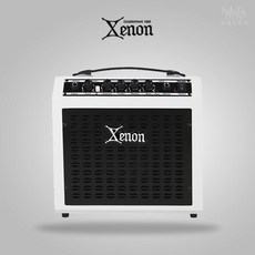 제논 SX-15G 일렉기타 앰프 입문용 연습용 가정용 휴대용 똘똘이, 화이트, 1개