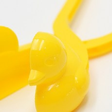 세모소 오리 눈사람 만들기 집게 플라스틱 눈놀이 도구 어린이 겨울 장난감