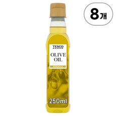 테스코 올리브 오일 Tesco Olive Oil 250ml, 8개