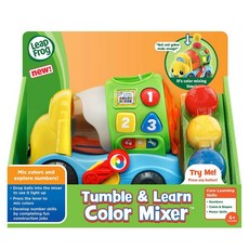 【 Leap Frog 】 繽紛滾色車 認識顏色 有趣互動遊戲 提高計數技巧 手眼協調 快樂學習 貝比拉拉 繽紛滾色車, 1個