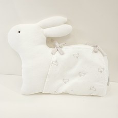 아가방 수성동아NC 부들부들## 귀여운 토끼모양의 짱구베개 ###, 1개, 화이트