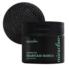 블랙헤드제거 블랙토너패드 트러블 진정케어 시카 마데카 어성초 흔적패드, 1개, 70매입