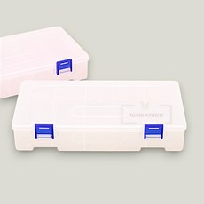 비즈공예 재료 보관함 중형 8구 투명 비즈통 수납케이스 구슬정리함 악세사리 부자재통