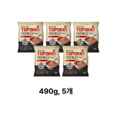석관동 국물떡볶이 490g 5개 식사 일식 식사 점심시간 식사 간편요리 식사 외식 식사 회식