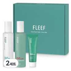 [비건뷰티] 플리프 시카 알로에 스킨케어 앰플 스킨토너 200ml + 카밍 올인원 200ml + 클렌징 젤 폼 50ml 카밍 선물세트, 1세트