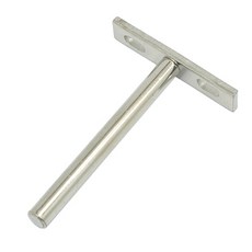 무지주 선반 B1019-L 받침대 브라켓 까치발 4개, 1세트, 1단