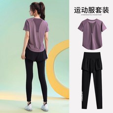 台灣發貨 大尺碼健身衣 女款透氣網眼短袖 快乾排汗瑜伽服 胖MM運動T恤 跑步爬山訓練服 彈性舒適 夏季運動裝備