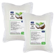 나타드코코 나타데코코 코코넛 젤리 5mm, 2개, 1kg