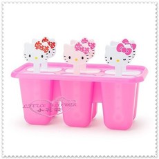 Hello Kitty 冰製模 養樂多冰 咖啡冰 水果冰棒模型, 1個
