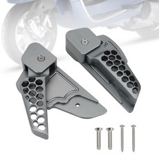 Vespa Primavera/Sprint 125 150 17-20 CNC後腳踏, Titanium, 1個, Titanium