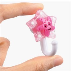 M브릿지 부착식별모양후크 5P 주방행주걸이