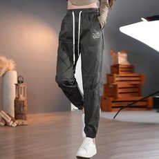 쁘띠꼬모 여성 밴딩 카고 팬츠 조거 팬츠 루즈핏 캐주얼 데일리 스트릿 GX5052227
