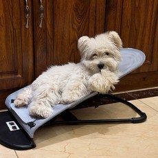 중소형견 메쉬 흔들침대 사계절용 반려견 강아지 흔들침대, 그레이 30kg