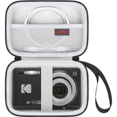 KODAK PIXPRO FZ55 FZ53 FZ45 FZ43 16MP 디지털카메라 블로깅 카메라 수납홀더 트래블백 메쉬백 핏 배터리 케이블 메모리카드 카드리더기 로즈골드