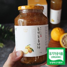 25년 유기농 유자로 만든 자연숙성 수제 유자차 1kg 산지직송, 1개, 1개입