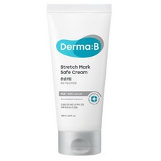 Derma:B 妊娠撫紋保濕霜 180ml 產後適用 身體保濕乳液 肚皮大腿保養 敏弱肌可用, 1個