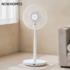 뉴홈스 발로꾹 BLDC 14인치 발터치 선풍기, NDD-4001W