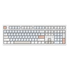 한성컴퓨터 게이밍 기계식키보드 TFG Cloud Max CF 8K 4K 3모드 염료승화키캡, 저소음 갈축, TFG Cloud Max CF 브라운슈가토독(염료승화), 멀티파스텔