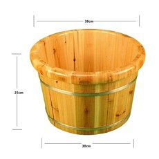 편백 족욕통 가정용 족욕기 나무 발찜질 히노끼 습식, 25cm 양면, 기본 모델명/품번