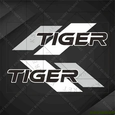 트라이엄프 타이거 스티커 오토바이 800 1200 스포츠 660 900 탱크 데칼 엠블럼, 02 아이보리