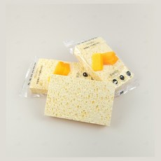 식빵 모양 다목적 수세미 천연 목재 펄프 도톰한 스펀지 풍성한 거품 주방 설거지 냄비 코팅 보호, 기타