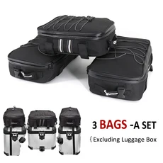 G310GS 오토바이 랙 탑 박스 Panniers 가방 케이스 안장 방수 보관 수하물 BMW G 310 GS 용 Tailbag, 06 with logo A set Bag