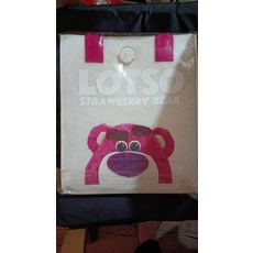 Lotso 草莓熊 收納袋, 白色