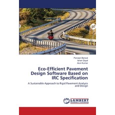 (영문도서)Eco-Efficient Pavement Design Software Based on IRC Specification Paperback, LAP Lambert Academic Publis..., English, 9786209209918