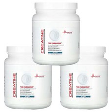 메타볼릭뉴트리션 크래아티닌 크레아틴 로딩 Creatine Creatin 무맛 500g3통, 500g