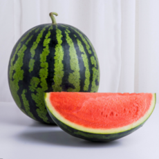 정품 고당도 꿀수박 겨울 하우스 수박, 1개, 4kg 이상