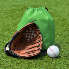 올라운드 야구글러브 세트 우투(왼손착용) 야구공 + 가방, 1세트, 브라운