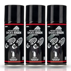 슈젠 신발 미끄럼방지 스프레이 겨울철 낚시 등산 빙판길 자동차체인 스노우체인, 3개, 200L