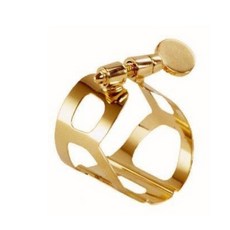 法國 BG L51 薩克斯風束圈 - 一般型高音膠嘴適用/鍍金製, 1個