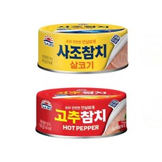 사조 살코기참치 85g 12p + 고추참치 85g 12p, 24개