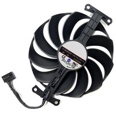 ASUS 피닉스 GTX 1650 RTX 3050 3060 RX 6400 시리즈 FDC10U12D9-C 95mm 12V 0.45A 6핀 4와이어 데스크톱 비디오 카드 쿨러 팬 G, ASUS 피닉스 GTX 1650 RTX 3050 306