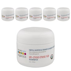네이쳐스베이비오가닉스 아-추! 체스트 럽 어린이크림 유칼립투스 향, 60ml, 6개