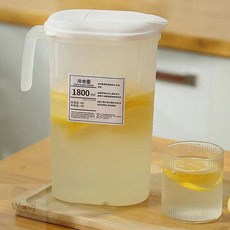 웬카 손잡이물통 스탠드 물병, 1.8L