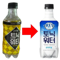 롯데칠성음료 트레비 토닉워터 오리지널, 2개, 300ml