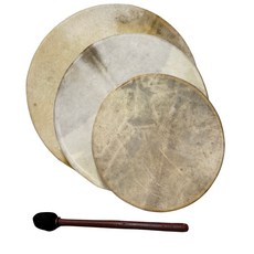 DRUM SHAMAN 羊皮薩滿鼓，天然材質手工製作，音色渾厚，附贈鼓棒, 1個, Drum Shaman 薩滿鼓+鼓棒